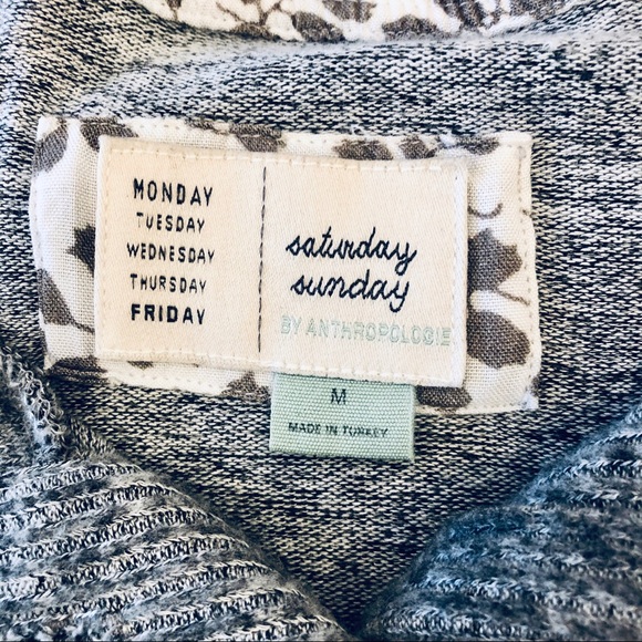 ANTHROPOLOGIE WEEKENDER CLOUDFLEECE PULLOVER SZ M - Picture 5 of 7